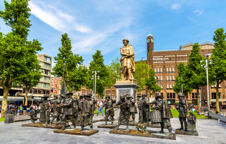 Rembrandtplein, Utrechtsestraat, The Pijp