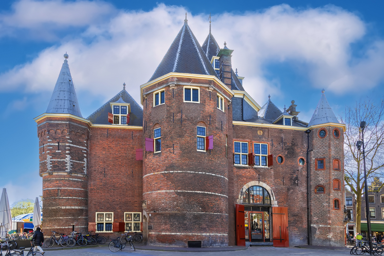 De Waag op de Nieuwmarkt i Amsterdam 